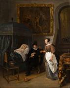 The Doctor's Visit (Jan Steen) - Muzeo.com