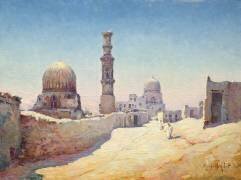 The Entrance to the Tombs of the Caliphs (Hubert Robert) - Muzeo.com