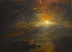 The Eruption of the Soufriere Mountains in the Island of St. Vincent, 30th April 1812 (Joseph Mallord William Turner) - Muzeo.com