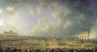 The Festival of the Federation at the Champ de Mars (Pierre-Antoine Demachy) - Muzeo.com