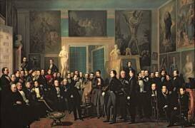 The Gathering of the Poets (Antonio Maria Esquivel) - Muzeo.com