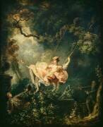 The Happy Accidents of the Swing (Jean-Honoré Fragonard) - Muzeo.com