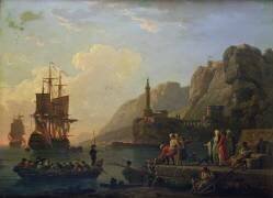 The Harbour (Joseph Vernet) - Muzeo.com