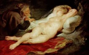 The Hermit and the sleeping Angelica (Peter Paul Rubens) - Muzeo.com
