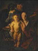 The Holy Family (Jacob Jordaens) - Muzeo.com