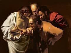 The Incredulity of St. Thomas (Caravaggio) - Muzeo.com