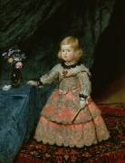 The Infanta Margarita Teresa of Spain in a Red Dress (Diego Vélasquez) - Muzeo.com