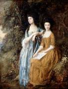 The Linley Sisters : Mrs Sheridan and Mrs Tickell (Thomas Gainsborough) - Muzeo.com