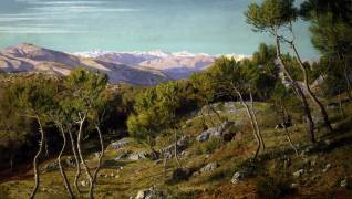 The Maritime Alps and Valley of the Paglioni, near Nice (John Mulcaster Carrick) - Muzeo.com