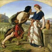 The Meeting of Jacob and Rachel (William Dyce) - Muzeo.com