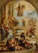 The Miracles of Saint Francis of Paola (Peter Paul Rubens) - Muzeo.com