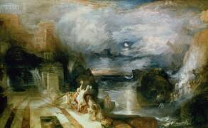 The Parting of Hero and Leander (Joseph Mallord William Turner) - Muzeo.com