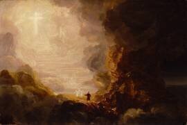The Pilgrim of the Cross at the End of His Journey (Thomas Cole) - Muzeo.com