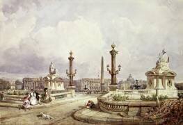 The Place de la Concorde (William Wyld) - Muzeo.com