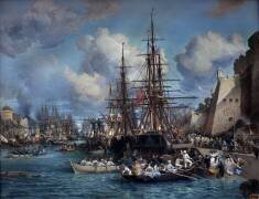 The port of Brest (Jules Achille Noël) - Muzeo.com