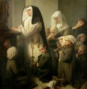 The Prayer of the Children Suffering from Ringworm (Isidore Pils) - Muzeo.com