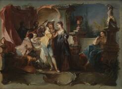 The Prodigal Son Living with Harlots (Johann Wolfgang Baumgartner) - Muzeo.com