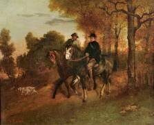 The Return from the Hunt (Gustave Courbet) - Muzeo.com