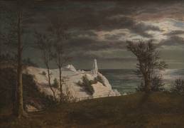 The Summer Spire on the Cliffs of the Island Møn (Frederik Hansen Sodring) - Muzeo.com
