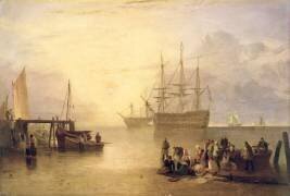 The Sun Rising through Vapour (Joseph Mallord William Turner) - Muzeo.com