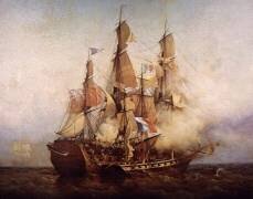 The Taking of the 'Kent' by Robert Surcouf (Ambroise-Louis Garneray) - Muzeo.com