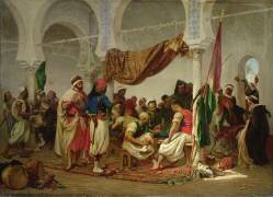 The Turkish Cafe (Charles Marie Lhuillier) - Muzeo.com