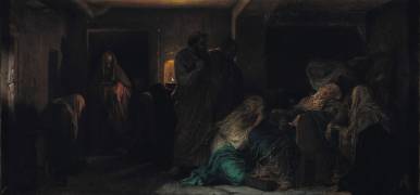 The Virgin Fainting (Paul Delaroche) - Muzeo.com