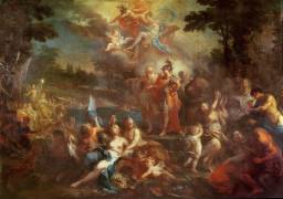 The Vision of Aeneas in the Elysian Fields (Sebastiano Conca) - Muzeo.com