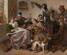 The way you hear it (Jan Steen) - Muzeo.com