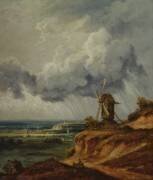 The Windmill of Argenteuil (Georges Michel) - Muzeo.com
