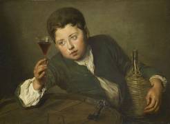 The Young Taster (Philippe Mercier) - Muzeo.com