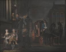 Those who could, walked; those who could not, fell (Cornelis Troost) - Muzeo.com