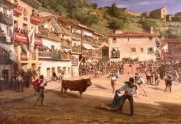 Training Fight in Biscay (Gustave Henri Colin) - Muzeo.com