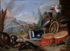 Trophee of weapons (Jan van Kessel) - Muzeo.com