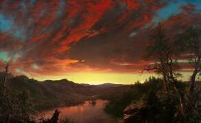 Twilight in the Wilderness (Frederic Edwin Church) - Muzeo.com