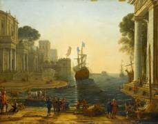 Ulysse remet Chryséis à son père (Claude Gellée) - Muzeo.com