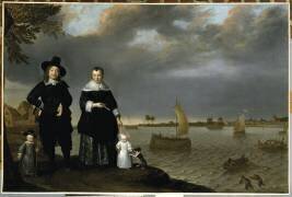 Un Armateur et sa famille (Abraham Willaerts) - Muzeo.com