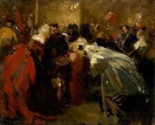 Un Bal masqué aux Tuileries (Jean-Baptiste Carpeaux) - Muzeo.com