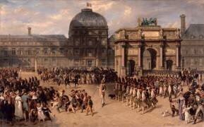 Un jour de revue sous l'Empire (1810) (Joseph-Louis-Hippolyte...) - Muzeo.com