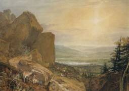 Valley of the Wharfe with Otley in the Distance (Joseph Mallord William Turner) - Muzeo.com