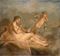 Vénus et l'Amour (François Boucher) - Muzeo.com