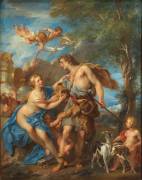 Venus and Adonis (François Lemoyne) - Muzeo.com