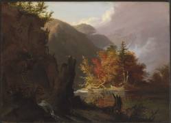 View in Kaaterskill Clove (Thomas Cole) - Muzeo.com