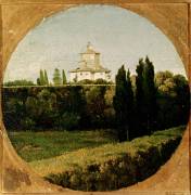 View of the Villa Medici, Rome (Jean-Auguste-Dominique Ingres) - Muzeo.com