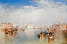 View of Venice: The Ducal Palace (Joseph Mallord William Turner) - Muzeo.com