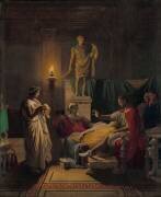 Virgil Reading from the Aeneid (Jean-Auguste-Dominique Ingres) - Muzeo.com