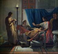 Virgil Reading the Aeneid to Livia (Jean-Auguste-Dominique Ingres) - Muzeo.com