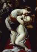 Virgin and Child with Angels (Giulio Cesare Procaccini) - Muzeo.com