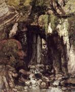 Vue de la Caverne des géants près de Saillon (Gustave Courbet) - Muzeo.com