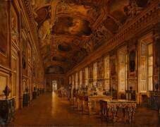 Vue de la Galerie d'Apollon au Musée du Louvre, 1894. (Victor Duval) - Muzeo.com